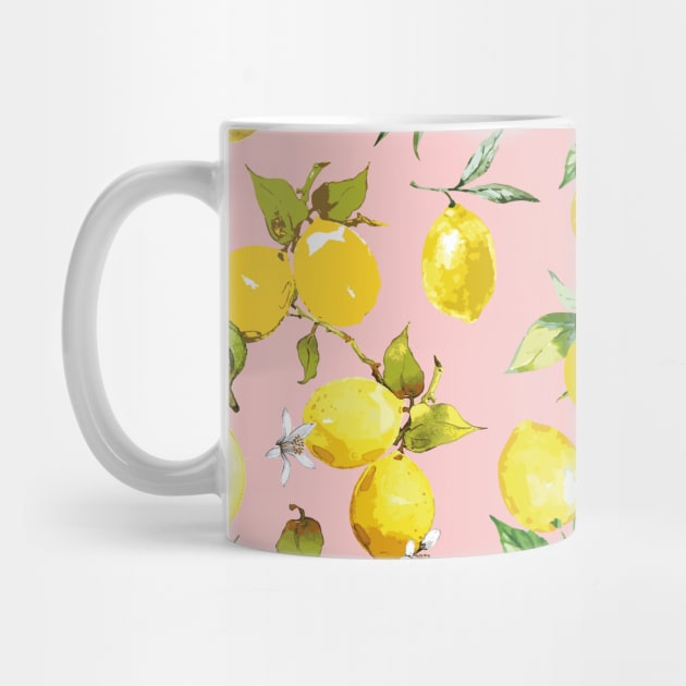Watercolor lemons 9 by B&K